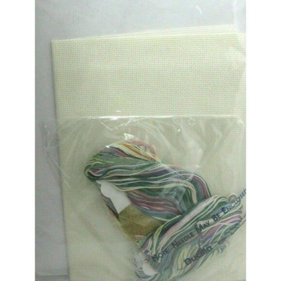 Cross Stitch Kit Bucilla My Child Counted 40733 Poem Memories 1993 VTG 15″ X 15″ - Picture 3 of 4